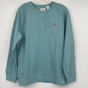 Levi’s Pastel Aqua Pullover Sweatshirt